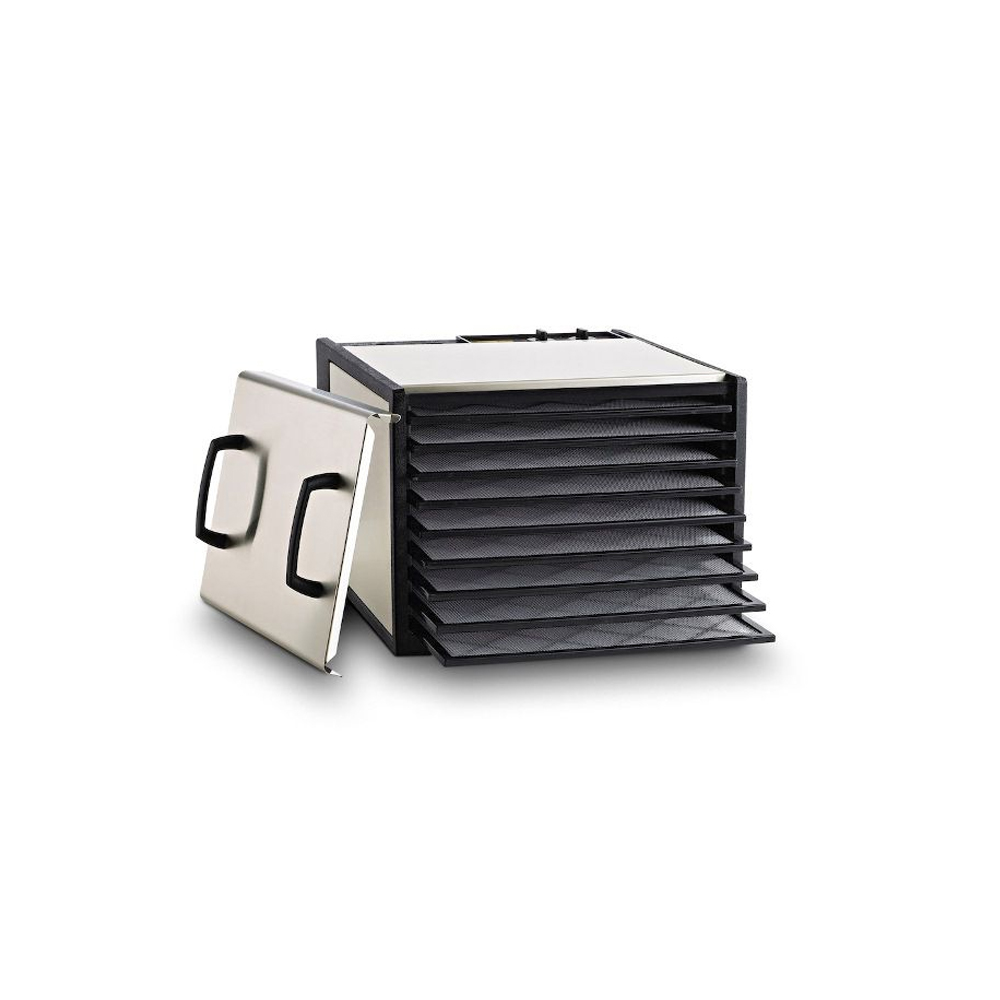 Excalibur Dehydrator 9-Plastic Tray, 26hr Timer with Stainless Steel Door