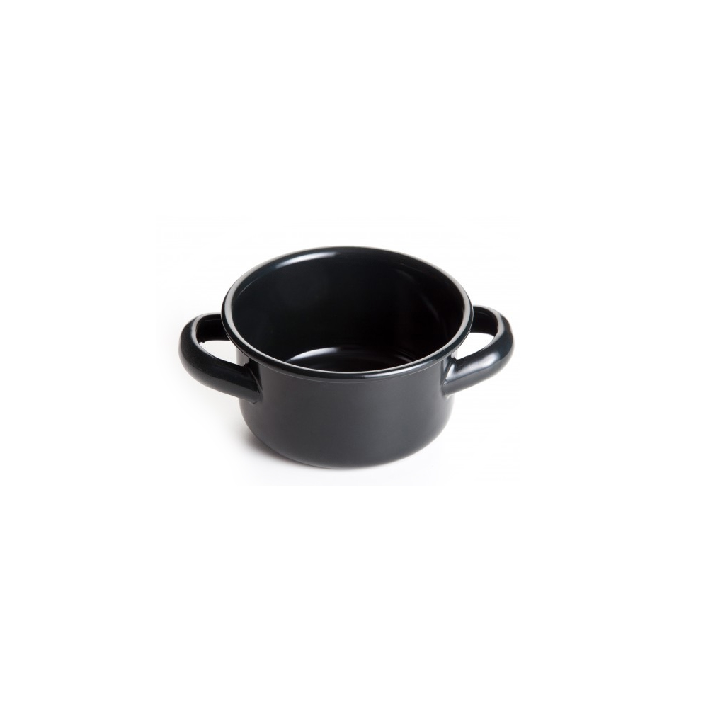Black Enamel Stewpan - Image 2