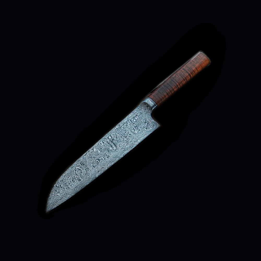 Haburn 228 mm Integral Damascus Santoku