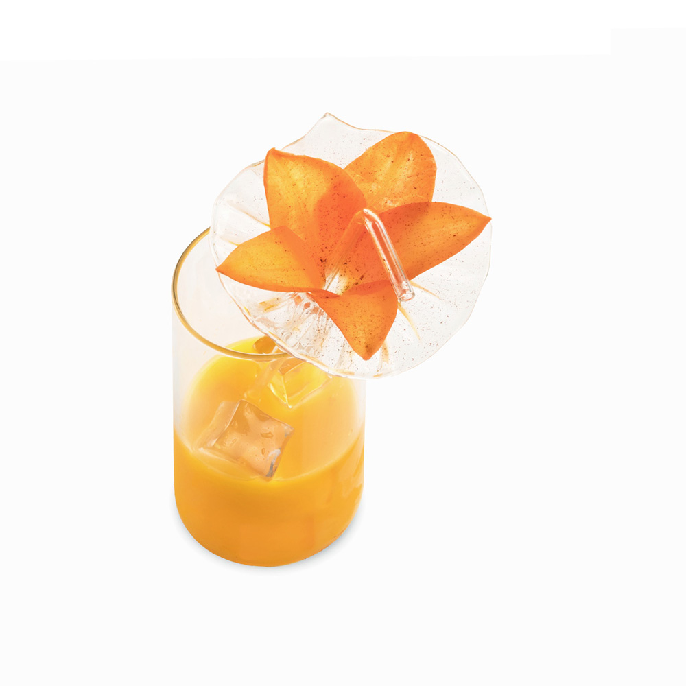 Hibiscus Glass Straw - Image 3