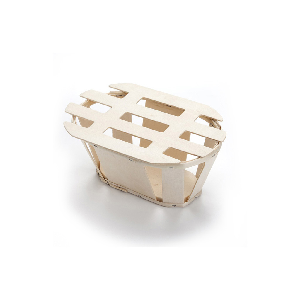 Wooden Oval Fruit Box Mini
