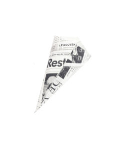 Paper Cone Newspaper - S