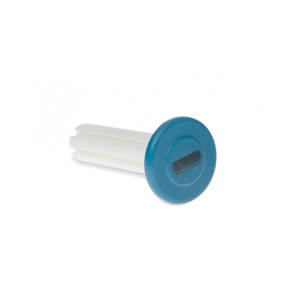 Replacement plug for liquid nitrogen containers
