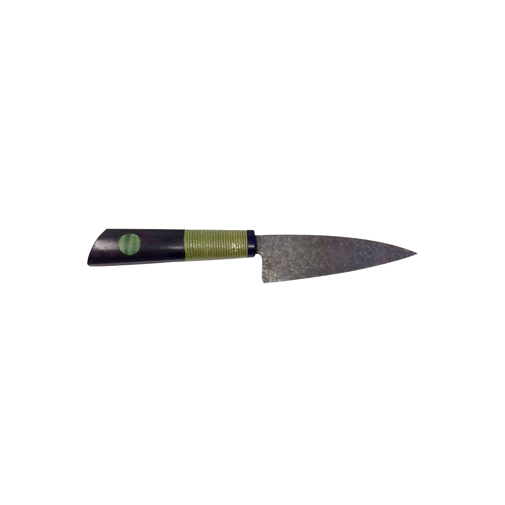Tribal French African Blackwood With Green Inlay
