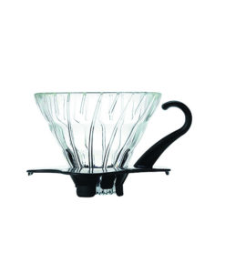 V60 Glass Coffee Dripper 01 - Black