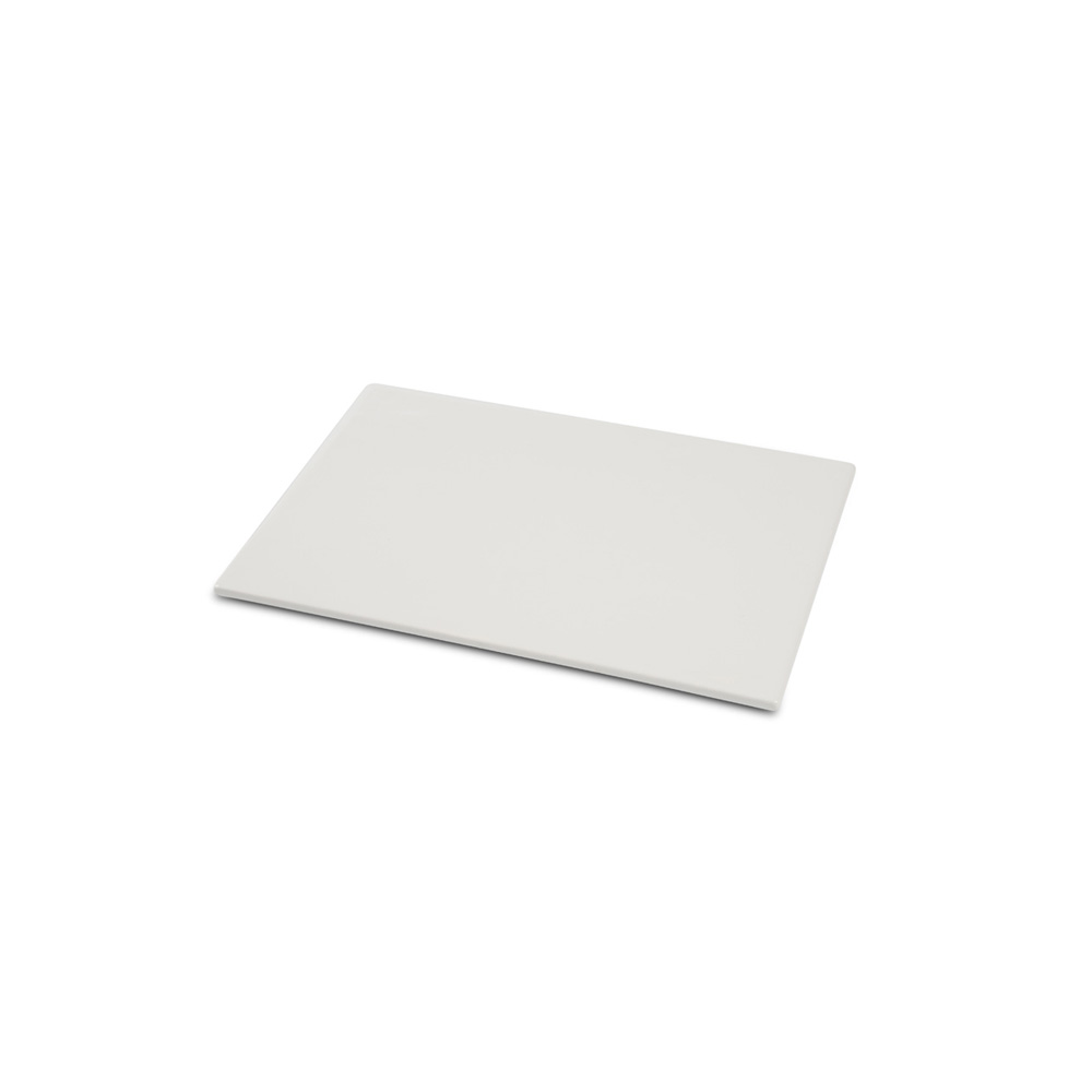 White Canvas Porcelain Plate