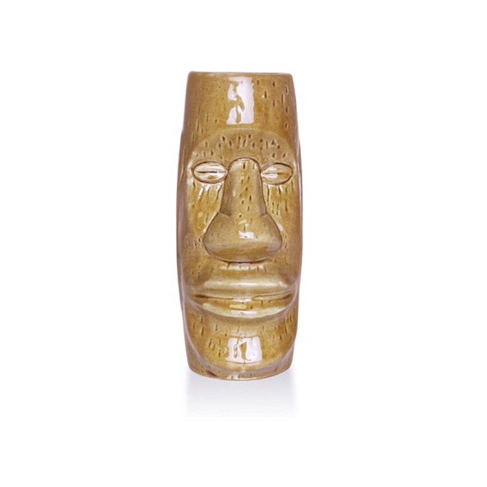Brown Eastern Islander Tiki Mug 14 oz.