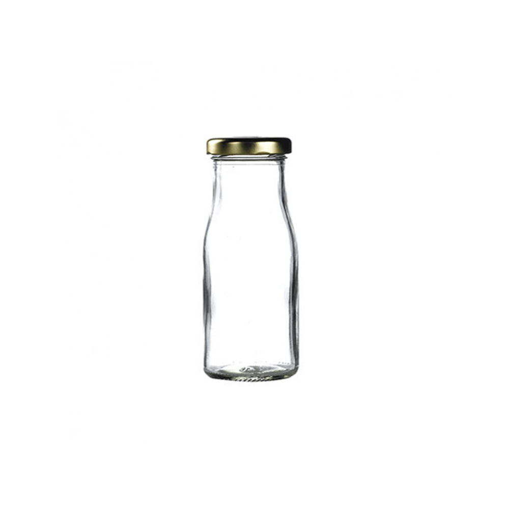 Gold Cap For Mini Milk Bottle