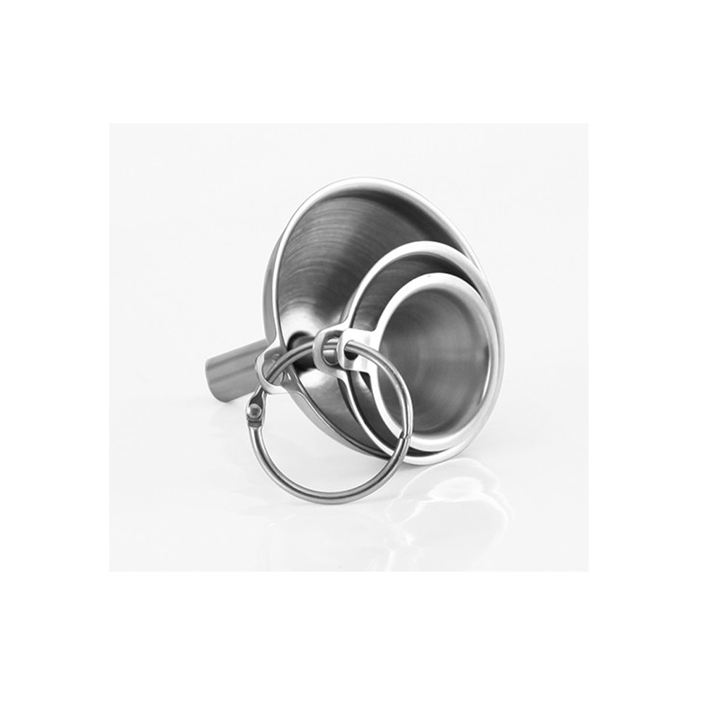 Stainless Steel Mini Funnels (Set of 3)