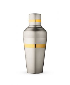 Baron Shaker Matte Finish with Gold Band
