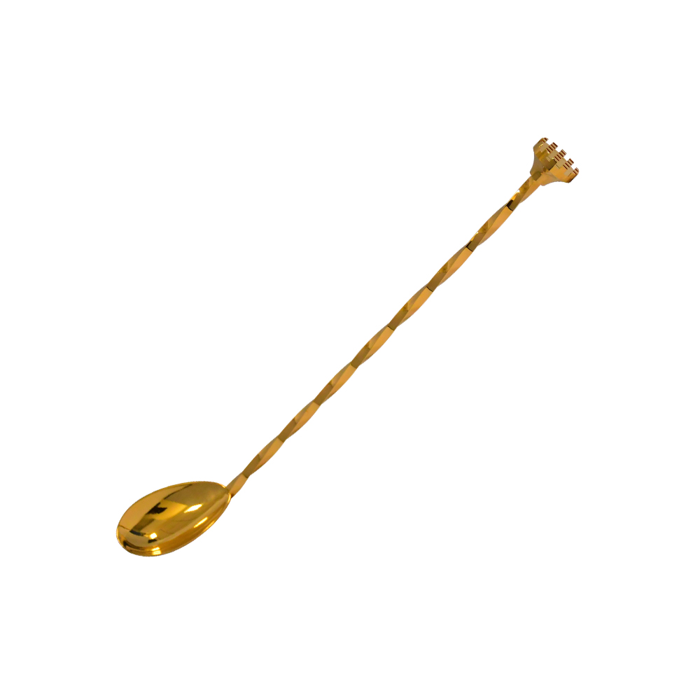 Boston Spoon Gold Plated 25cm