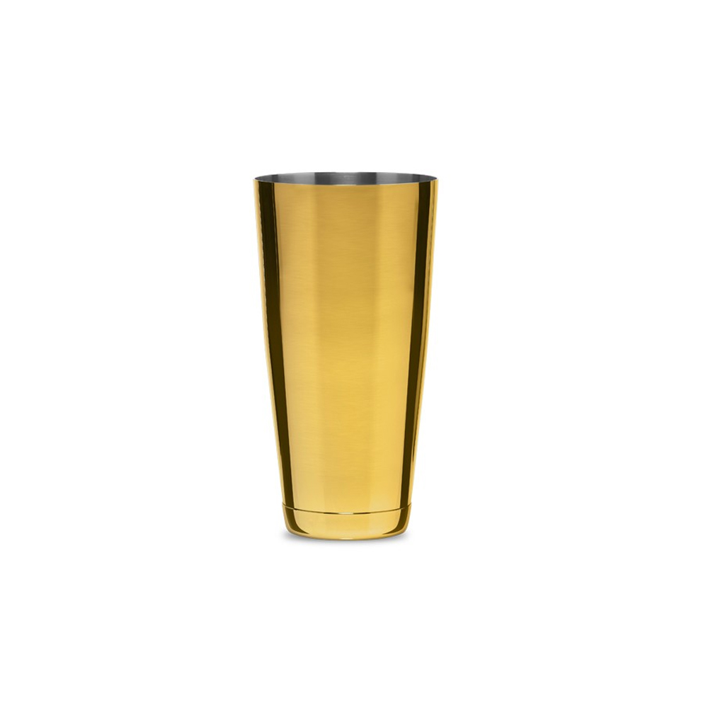 Koriko Large Weighted Shaking Tin Gold-Plated 28oz (830ml)