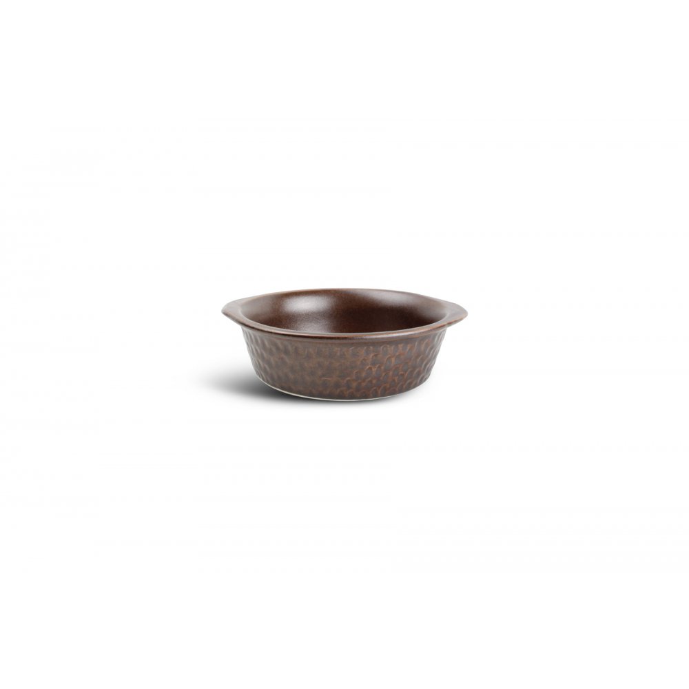 Baking Dish 15,5/14Xh4cm Round Copper Hamm.Brass