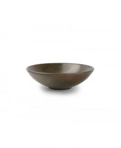 Bowl 15,5Xh4,5cm Dark Brown Escura