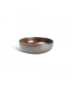 Bowl 20Xh6.5cm Dark Brown Escura