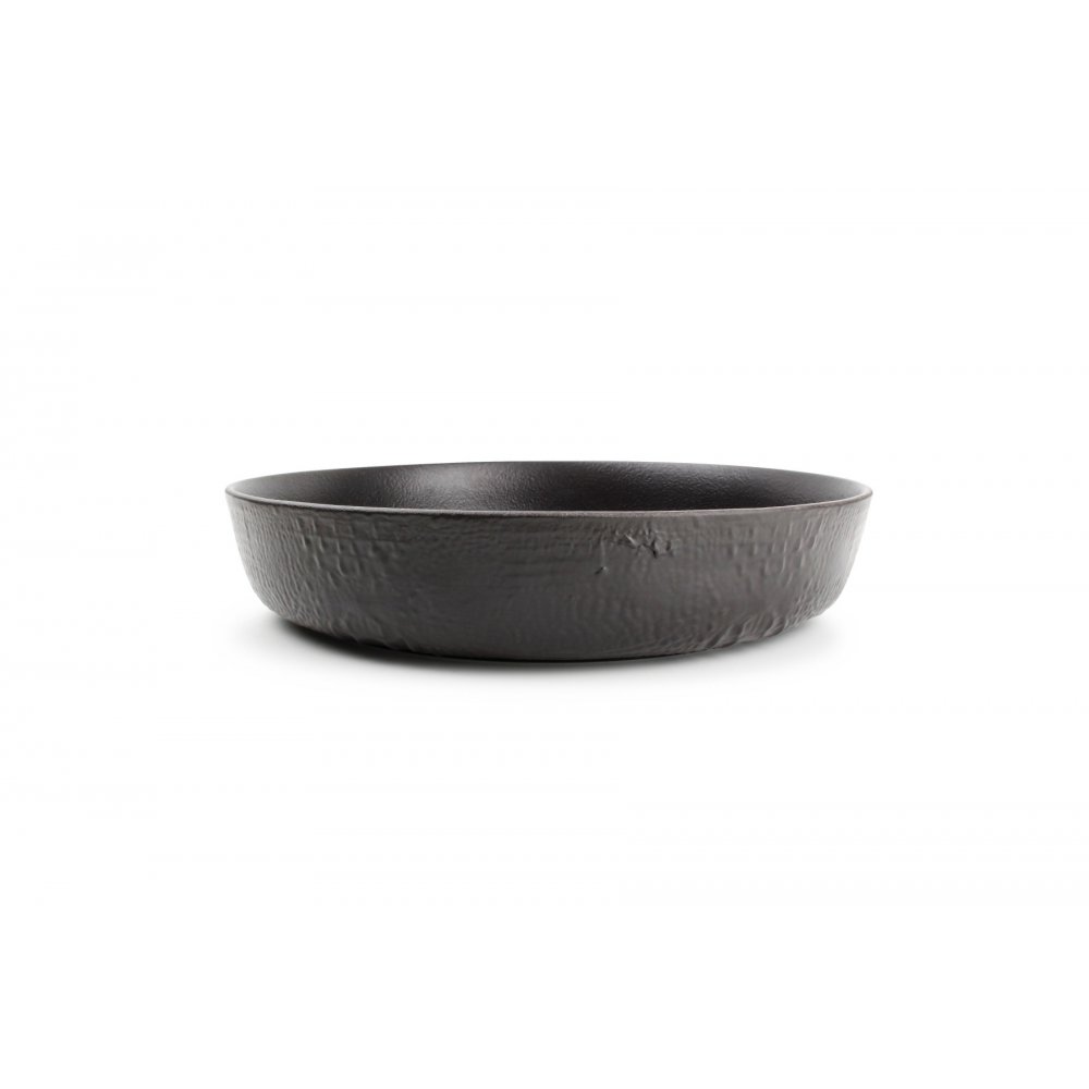 Bowl 32Xh6.5cm Black Croco