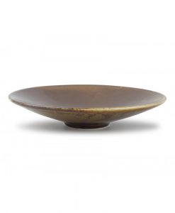 Bowl Low 22,5Xh4,5cm Brown Escura