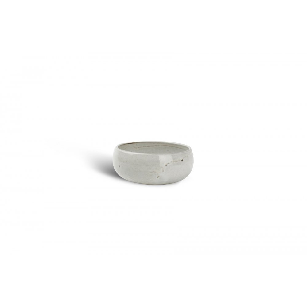 Bowl Spherical 14Xh6.5cm Grey Ceres