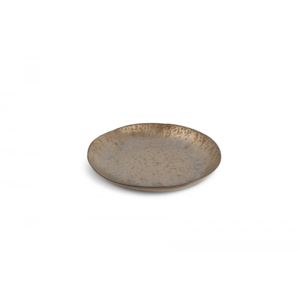 Deep Plate 25Xh4cm Perla Gold