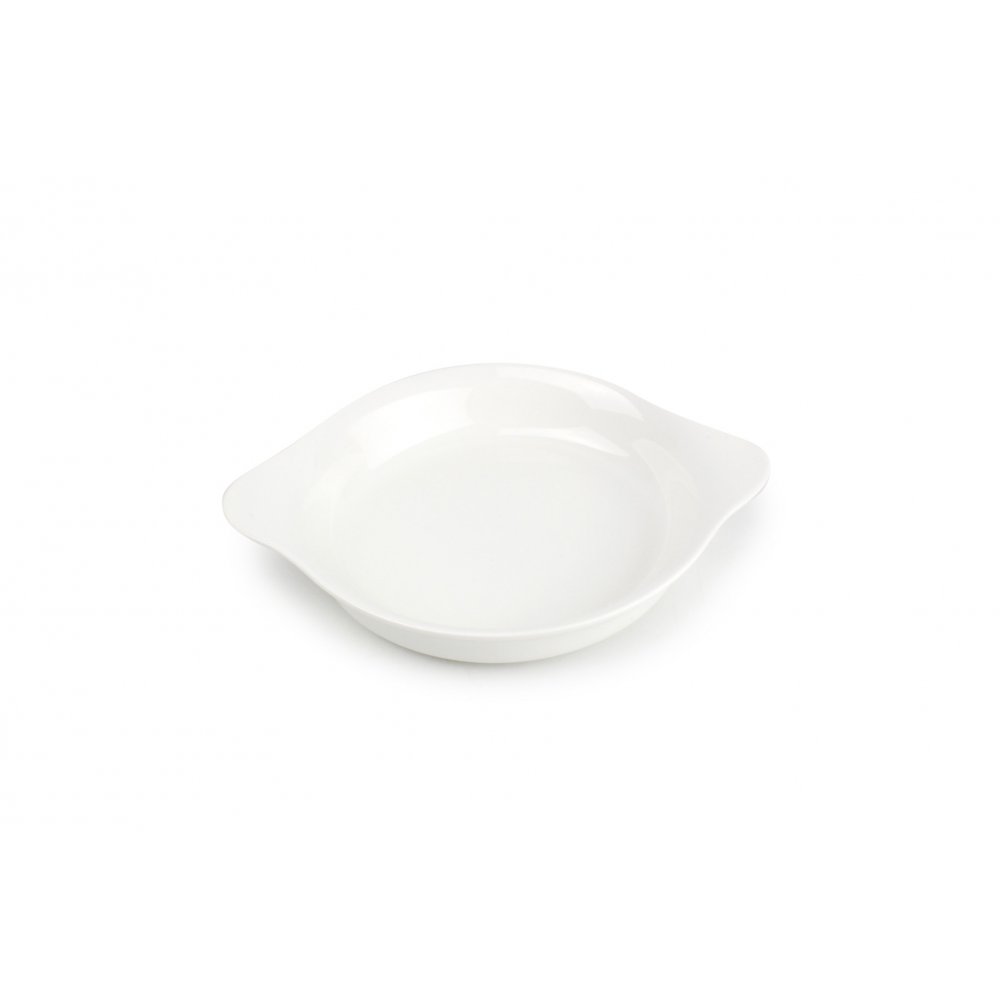 Egg Pan 15/19Xh3cm Round White Porc.