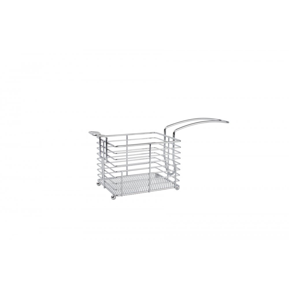 French Fries Basket 12X9.5Xh9cm Rect. Metal Wire