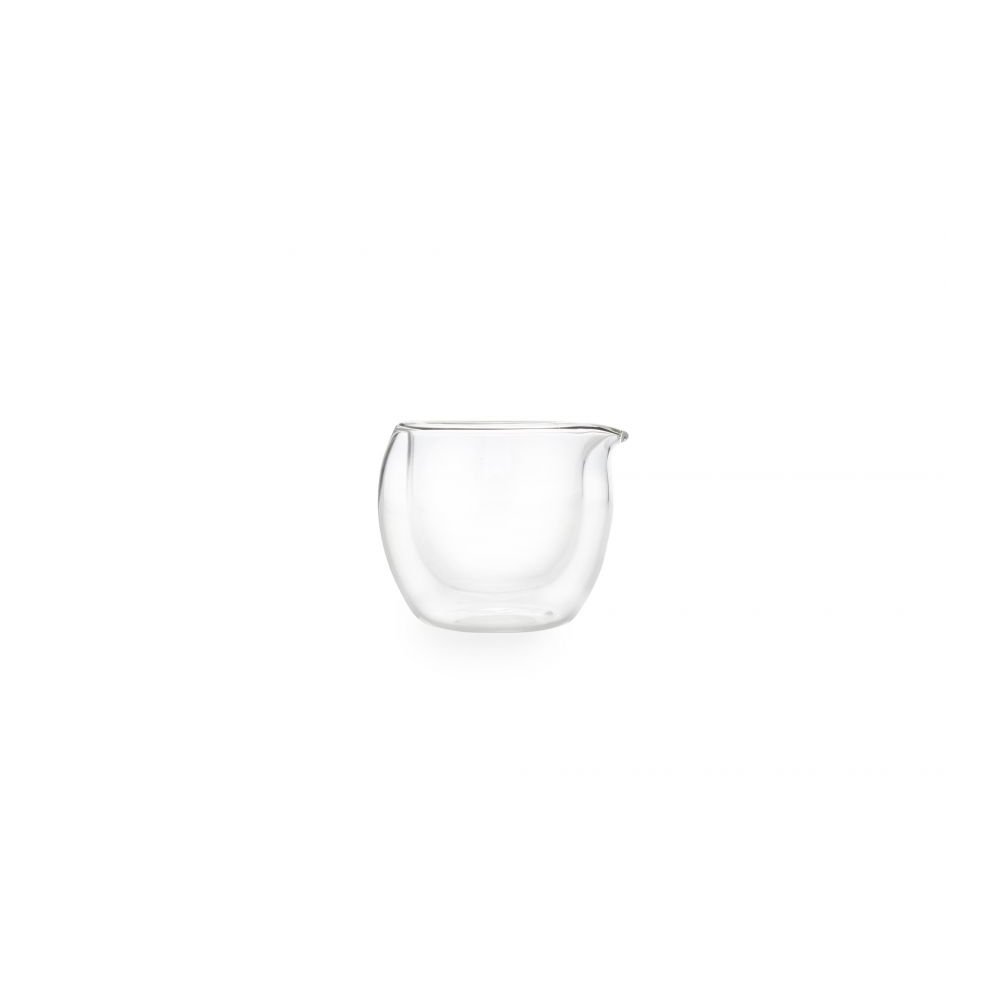 Gravy Boat/Creamer 0.11L Unhand.Double Wall Glass