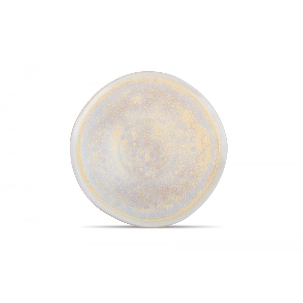Plate 28Xh1,5cm Gold Glister