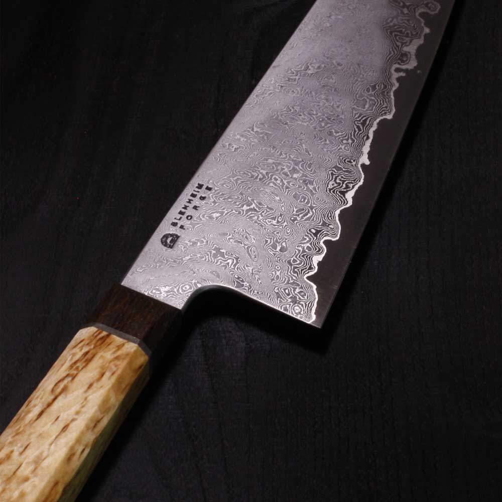 Blenheim Forge Gyuto Nickel Damascus (No Saya) - Image 2