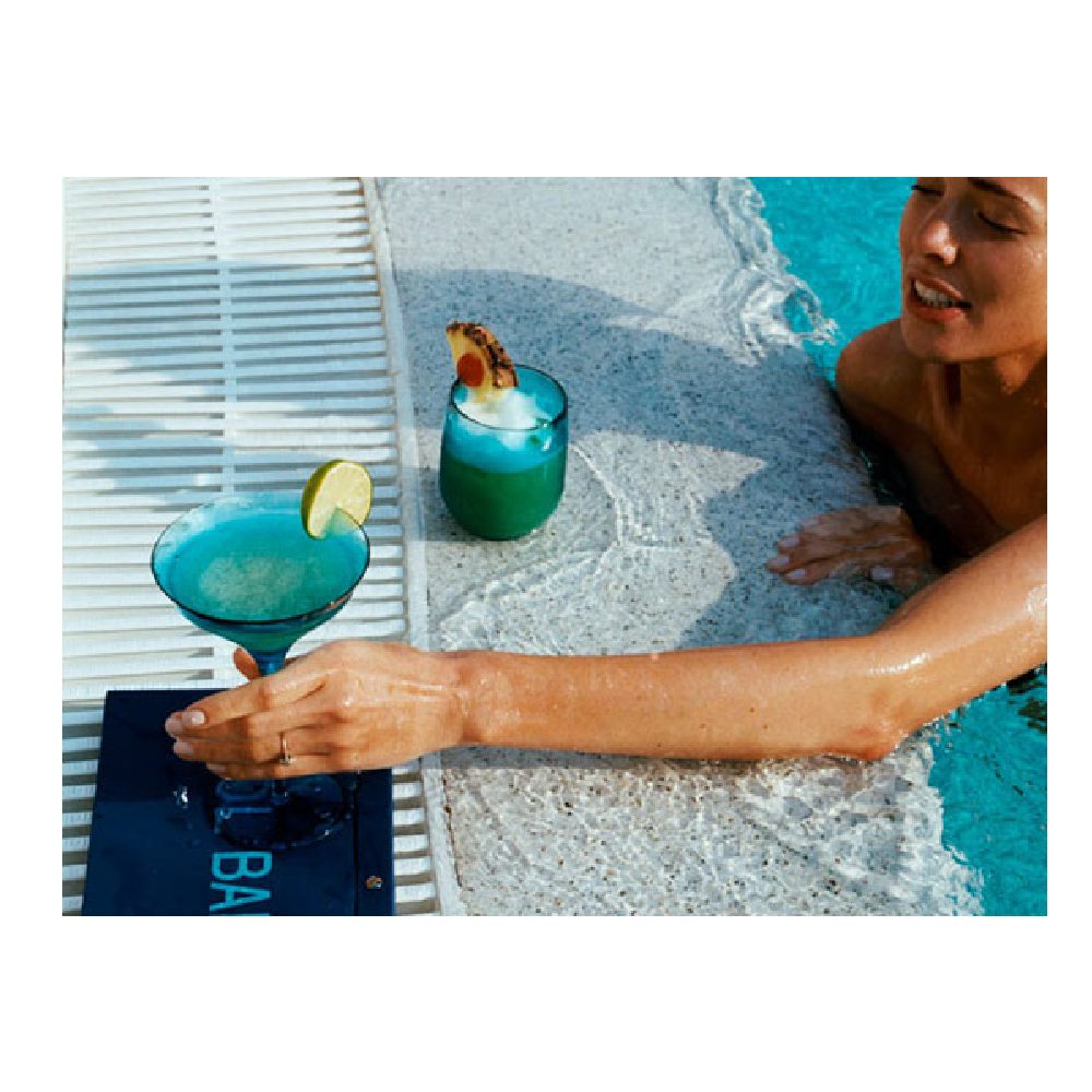 Martini Beach Cocktail Glass 270ml - Clear - Image 2