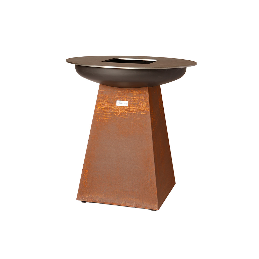 BBQ Corten without Wood Storage(Height 100cm)