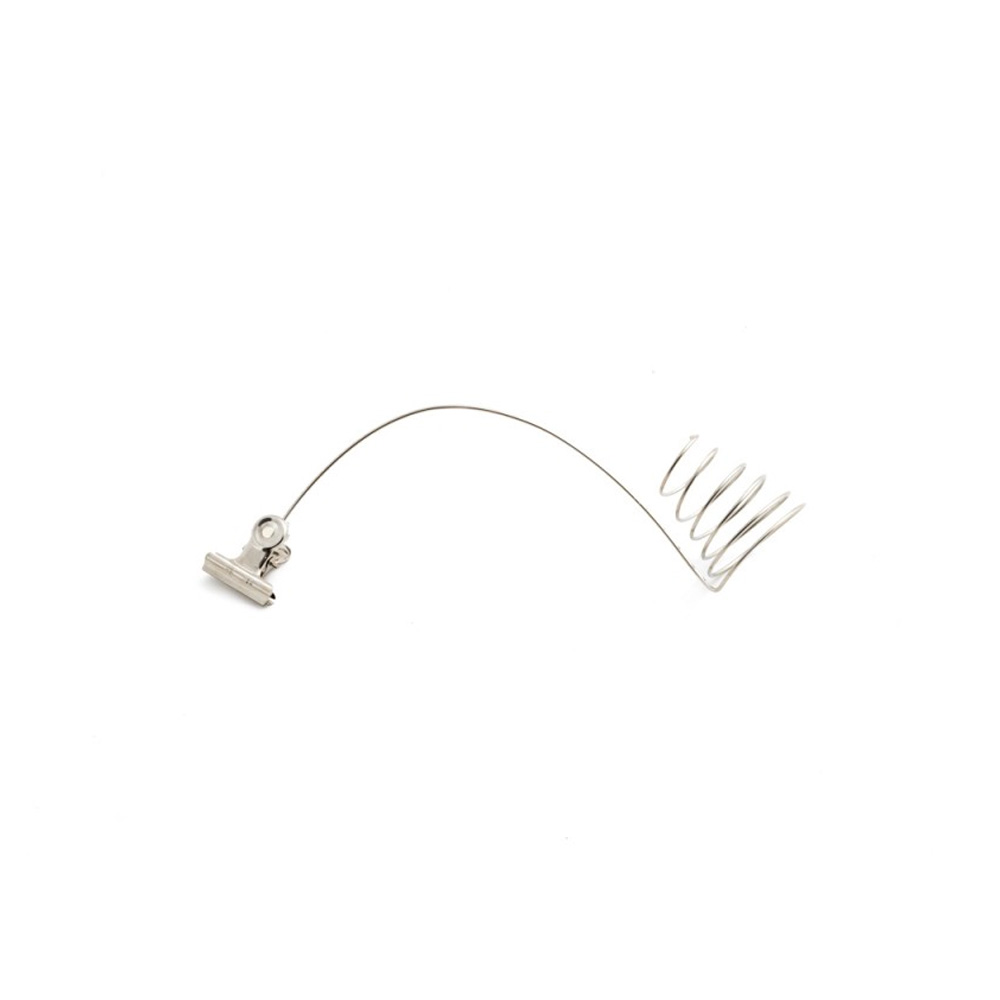 Clamp with Garnish Support For Cups and Dishes
