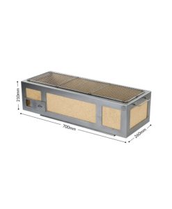 Long Kasai Konro Grill with Stainless Steel Frame_4