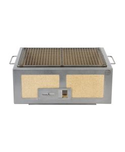 Medium Wide Kasai Konro Grill with Stainless Steel Frame V2_2