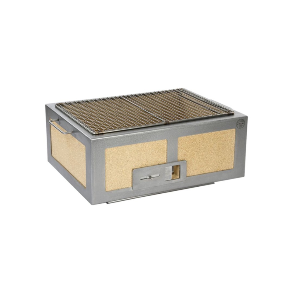 Medium Wide Kasai Konro Grill with Stainless Steel Frame V2_3