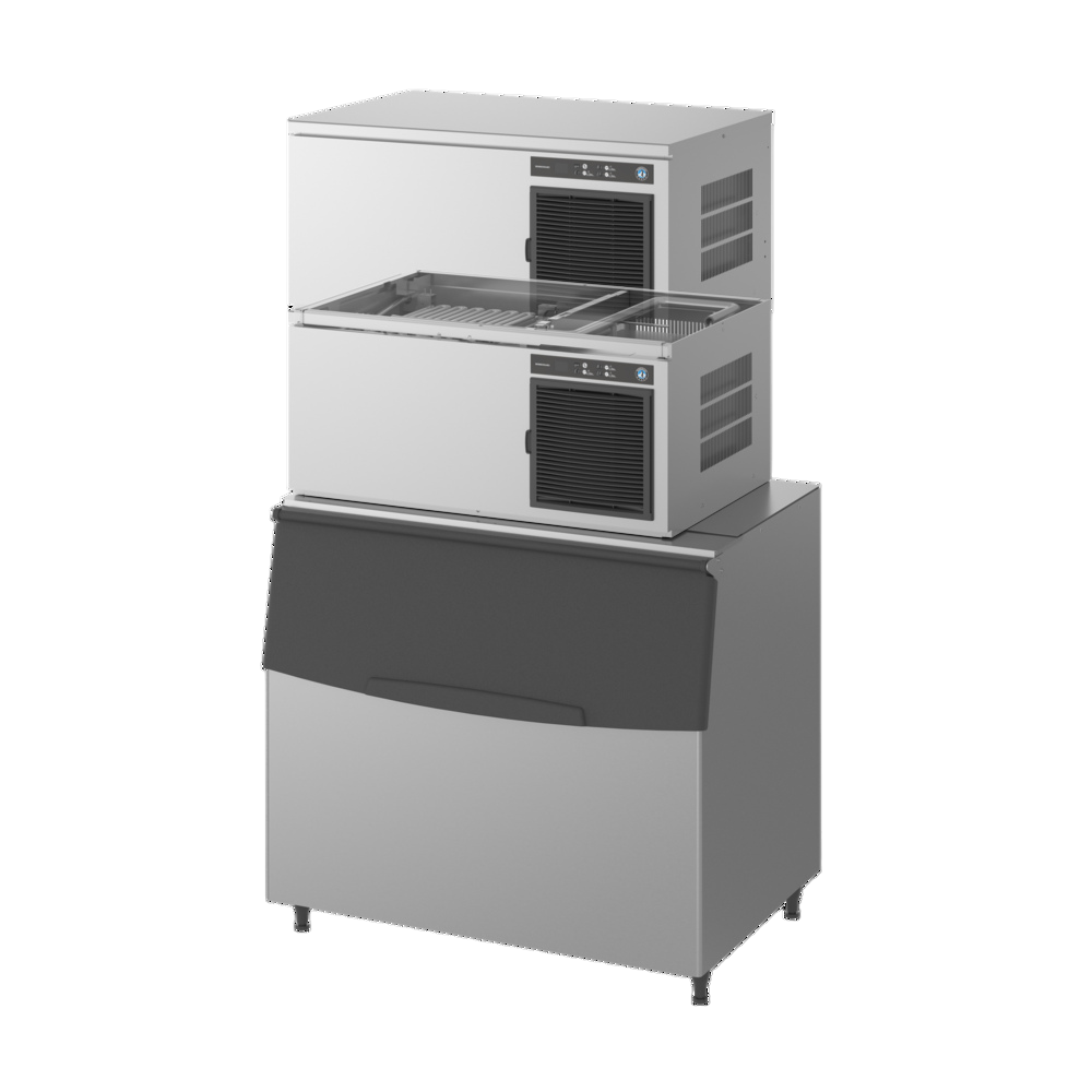 Hoshizaki IM-240DNE-HC with IM-240XNE-HC Stackable Ice Maker - Image 2