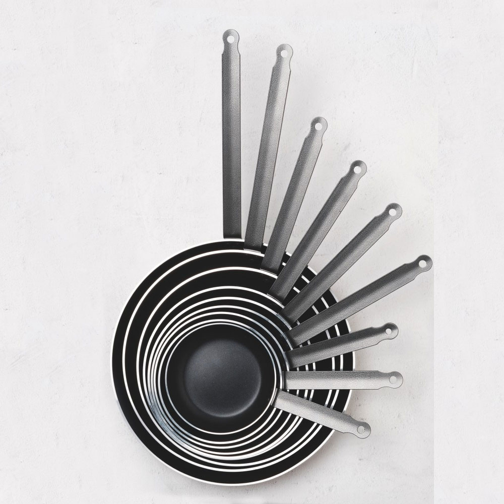 Auvernia Aluminium Fry Pan With Iron Handle - Image 3