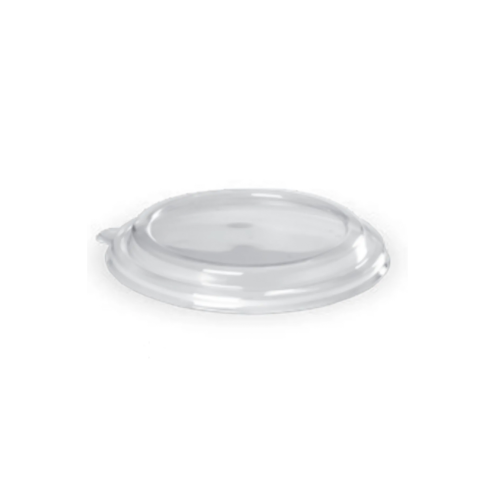 Clear Lid D18.4Cm For Kraft Salad Bowl 120Cl Pack Of 50