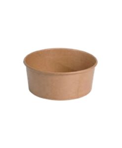 Kraft Salad Bowl 75Cl D14.8Cmxh6Cm Pack Of 50 PE Coated