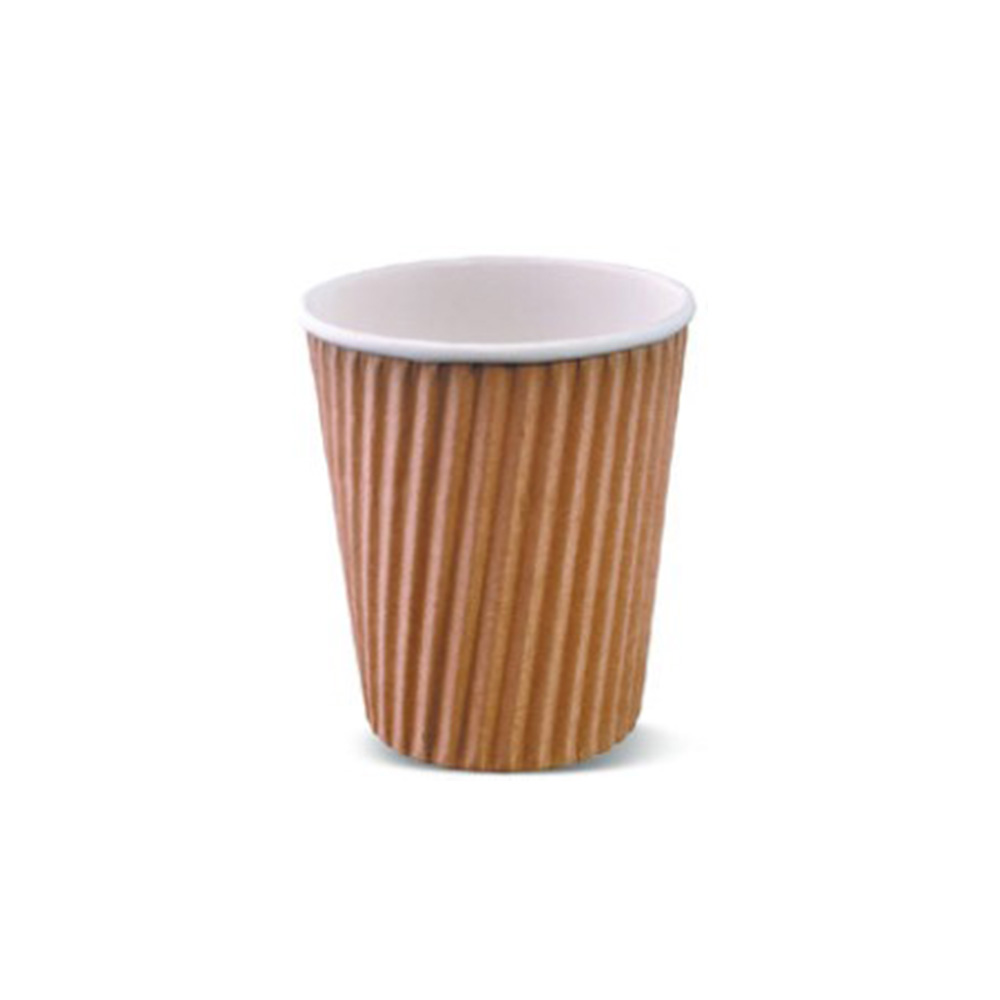 Hot Cup Ripple-Wrap Brown Pack Of 15 - Image 4