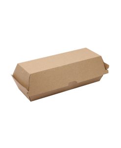 Kraft Hot Dog Clam Box L 20.8 X W 7 X H 7.8 Cm Pack Of 50
