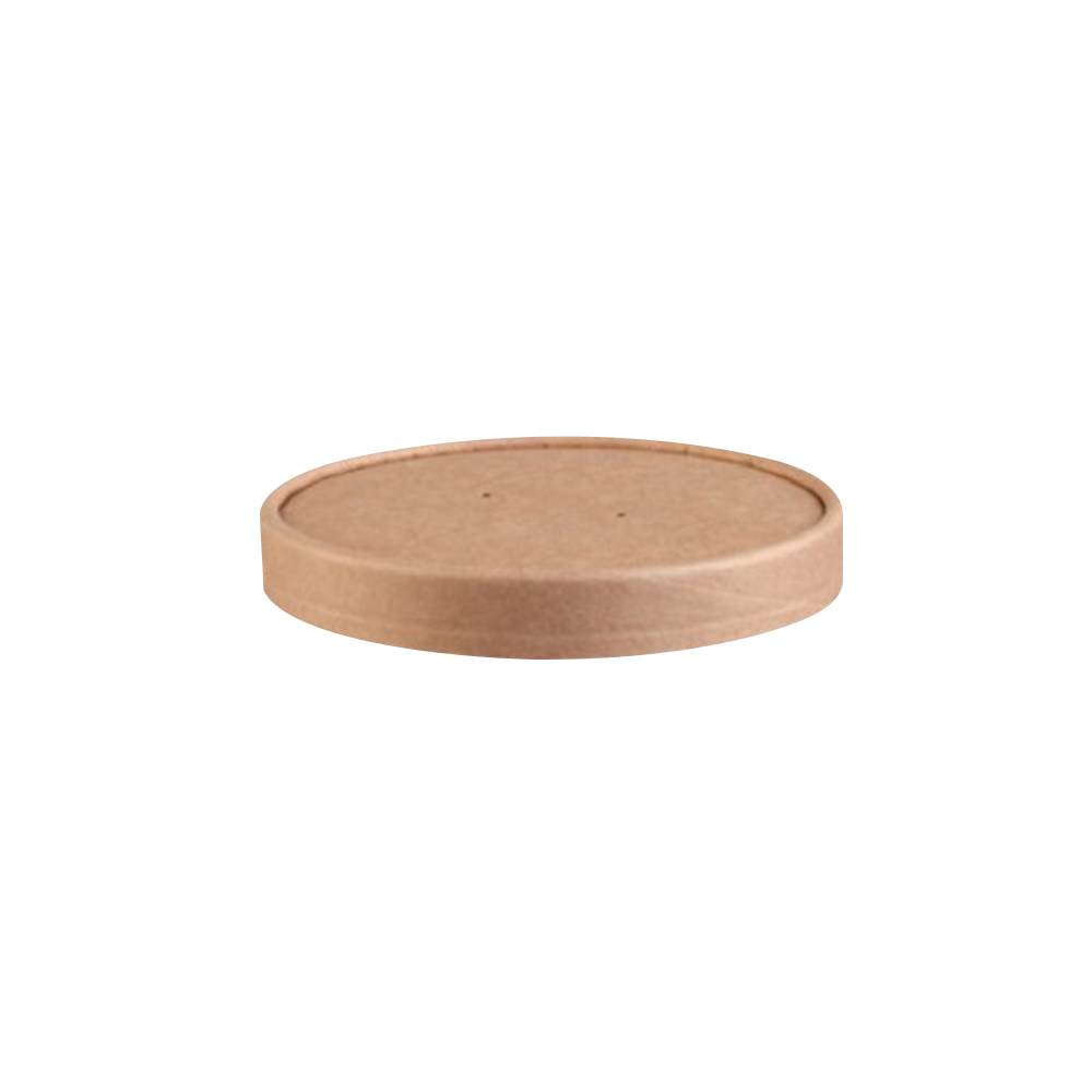 Kraft Paper Lid Cup Pack Of 50 Pe Coated