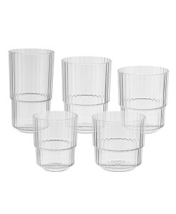Drinking Cup "LINEA" Clear