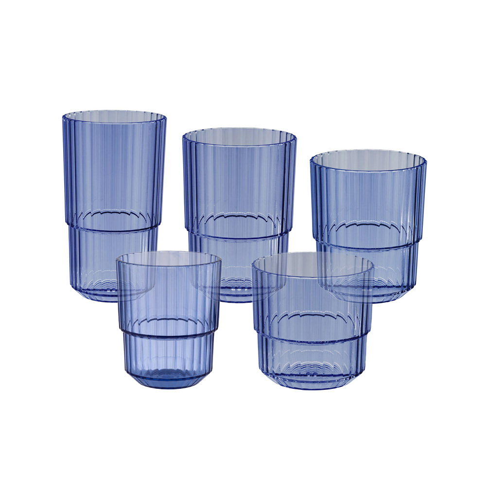 Drinking Cup "LINEA" Blue