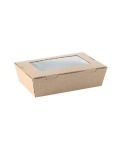 Lunch Box With Window Pack Of 50