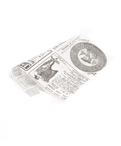 Papel Greaseproof Wrapping 25 X 20 CM White Food Grade - Pack of 1000