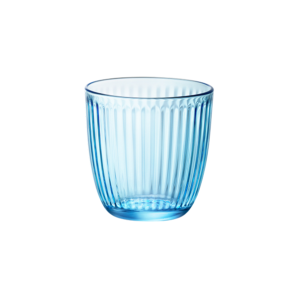 Line Water Glass Lively Blu 29Cl