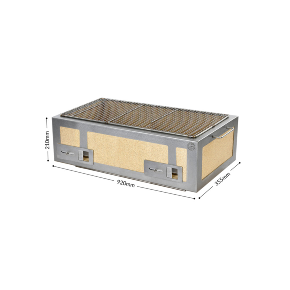 XL Kasai Konro Grill with Stainless Steel Frame - Image 2