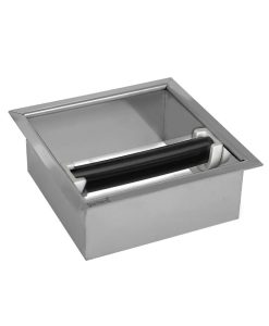 Bottomless knocking frame / Knock Box Counter Top S - stainless steel