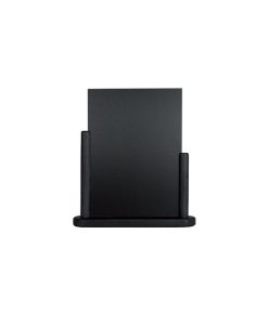 Table Chalk Board Elegant Medium Table Wood With Lacquered Black Finish A5