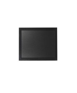 Chalk Board Woody Wood With Lacquered Black Finish + White Chalk Marker And Moun